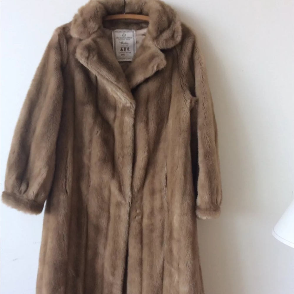 Real Fur Metzger Coat